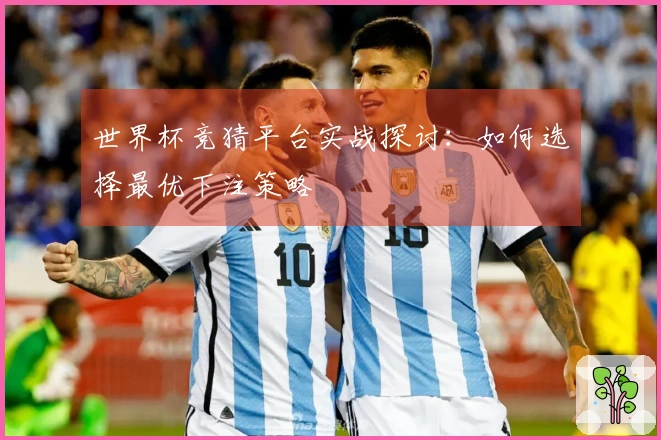 世界杯竞猜平台实战探讨：如何选择最优下注策略