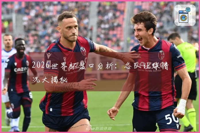2026世界杯盘口分析：各队让球情况大揭秘