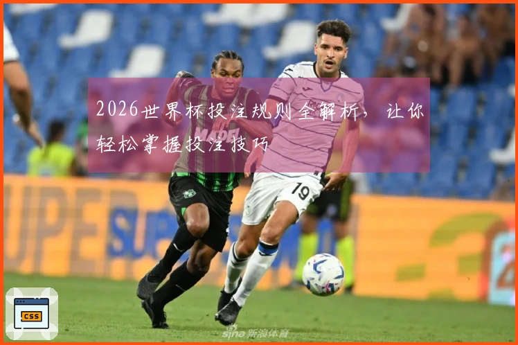 2026世界杯投注规则全解析，让你轻松掌握投注技巧